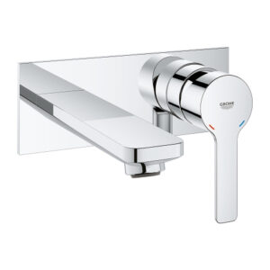 GROHE LINEARE 2-HOLE BASIN MIXER M-SIZE