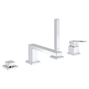 GROHE EUROCUBE 4-HOLE BATH COMBINATION