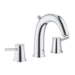 GROHE BAUCLASSIC 3-HOLE BASIN MIXER 1/2″