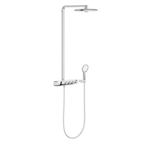 GROHE RAINSHOWER SYSTEM SMARTCONTROL DUO 360 SHOWER SYSTEM WITH SAFETY MIXER FOR WALL MOUNTING