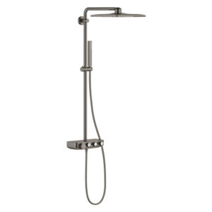 GROHE EUPHORIA SMARTCONTROL SYSTEM 310 CUBE DUO SHOWER SYSTEM WITH SAFETY MIXER FOR WALL MOUNTING