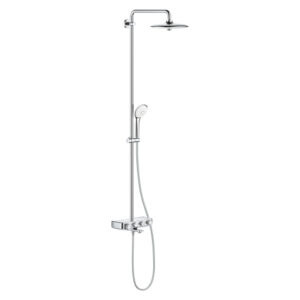 GROHE EUPHORIA SMARTCONTROL SYSTEM 260 MONO SHOWER SYSTEM WITH BATH SAFETY MIXER FOR WALL MOUNTING