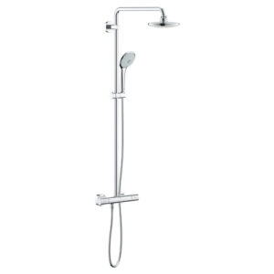 GROHE EUPHORIA SYSTEM 180 SHOWER SYSTEM WITH SAFETY MIXER FOR WALL MOUNTING