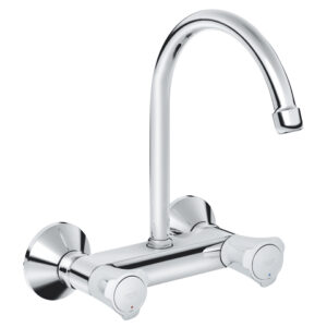 GROHE COSTA L WALL SINK MIXER, 1/2″