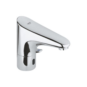 GROHE EUROPLUS E INFRA-RED ELECTRONIC BASIN MIXER 1/2″ WITH MIXING DEVICE AND ADJUSTABLE TEMPERATURE LIMITER