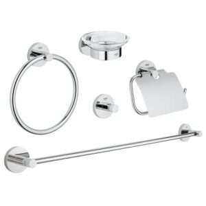 GROHE ESSENTIALS MASTER BATHROOM ACCESSORIES SET 5-IN-1