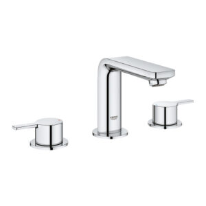 GROHE LINEARE 3-HOLE BASIN MIXER 1/2″ M-SIZE