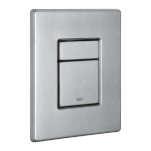 GROHE SKATE COSMOPOLITAN WALL PLATE, STAINLESS STEEL