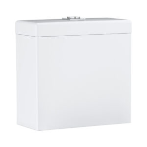 GROHE CUBE CERAMIC EXPOSED FLUSHING CISTERN FOR CLOSE COUPLED COMBINATION