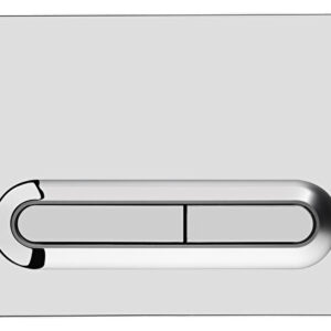 VitrA Loop T Control Panel-Chrome Plated