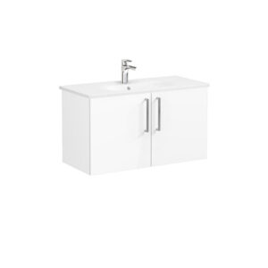 VitrA Root, Vanity unit, 100 cm,w/doors