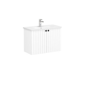 VitrA Root Groove, Vanity unit, 80 cm, compact,w/doors