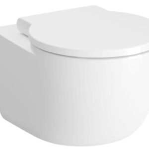 VitrA Voyage Rim-ex Wall Hung wC Pan, White